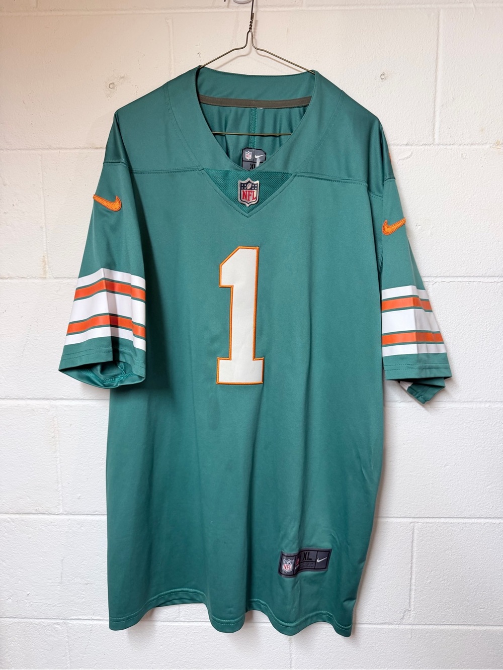 Tua Tagovailoa Dolphins Nike Jersey Size XL